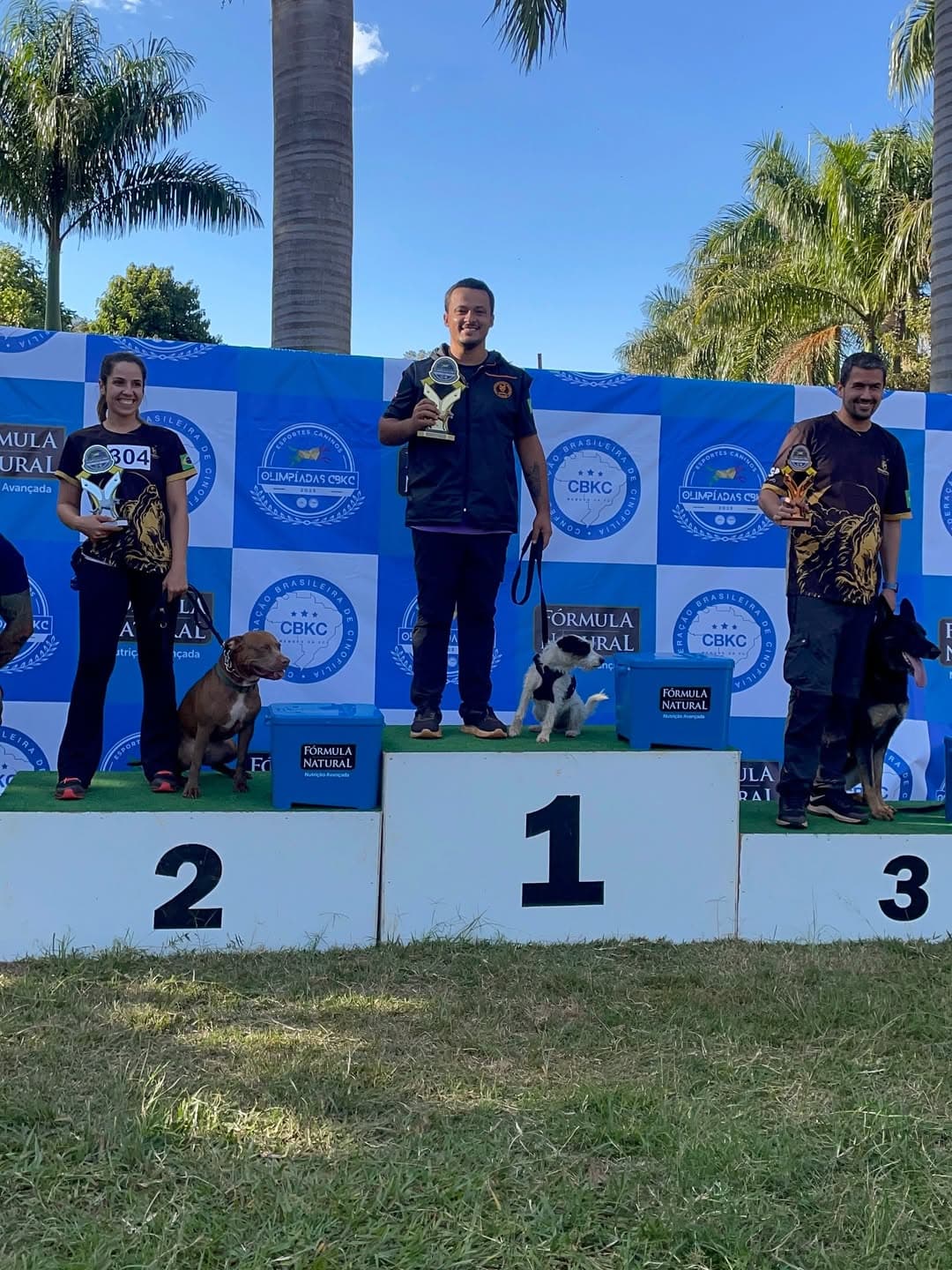 Wilson Domingues — Campeão Brasileiro FCI 2025 de Adestramento de Obediência